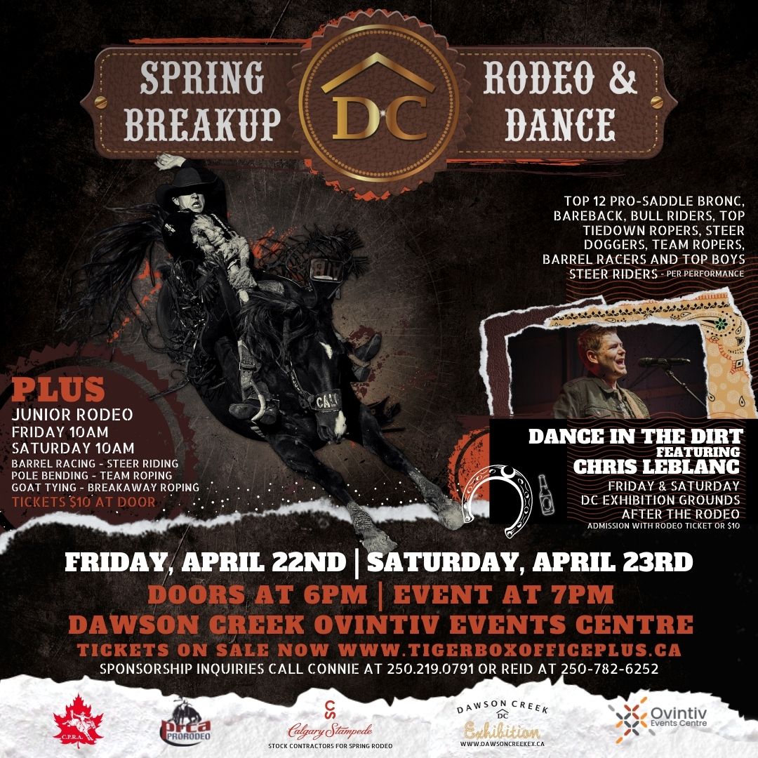 Spring Rodeo Calendar 2022 SPRING RODEO – Dawson Creek Exhibition Association